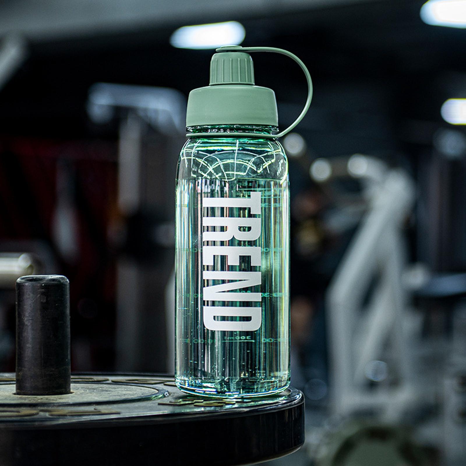 

Water Bottle With Handle, Leak proof with removable strainer, Free Fitness 2L Sports Water Jug one size зелений