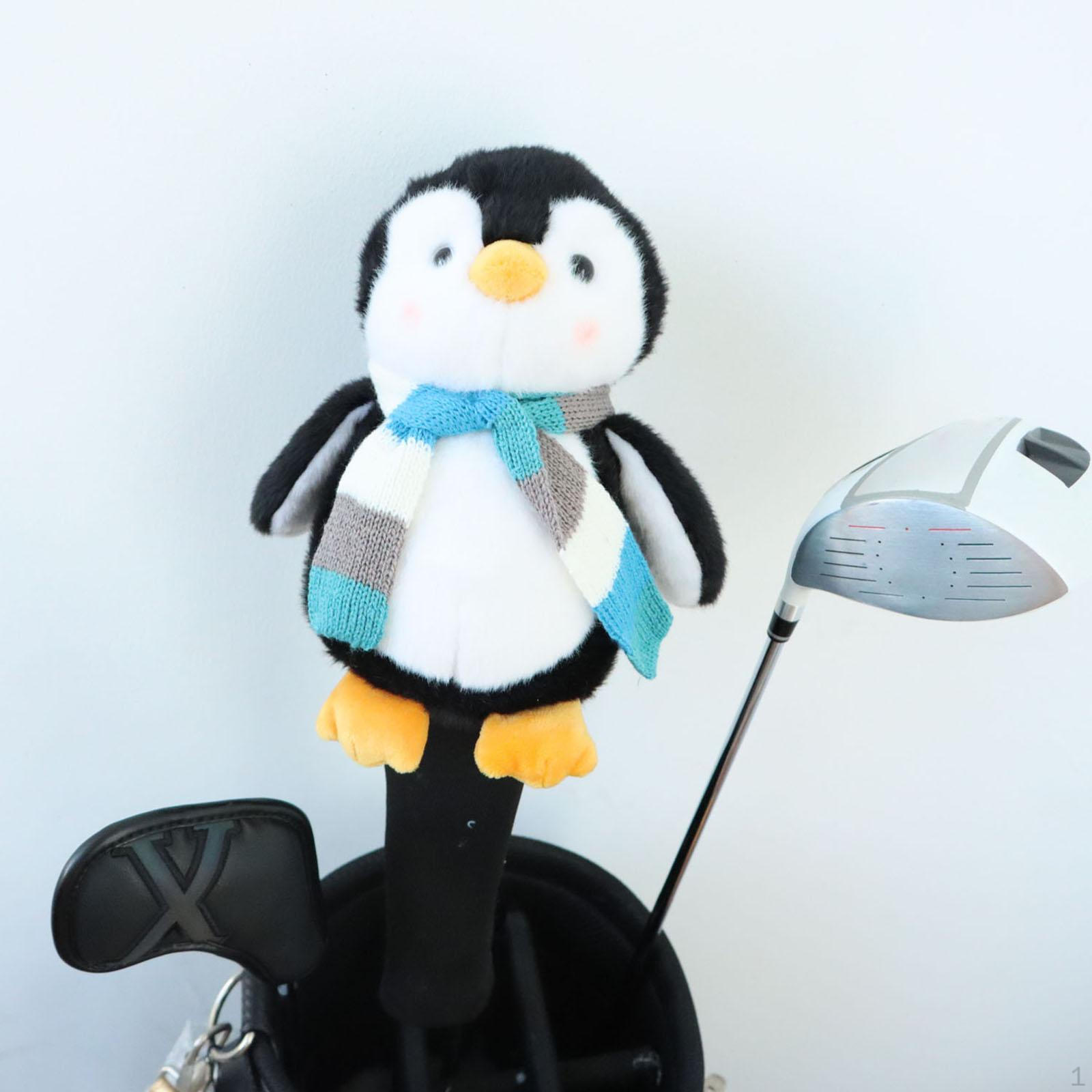 

Golf Headcover for Wood Drivers - Premium Club Protection Blue Scarf