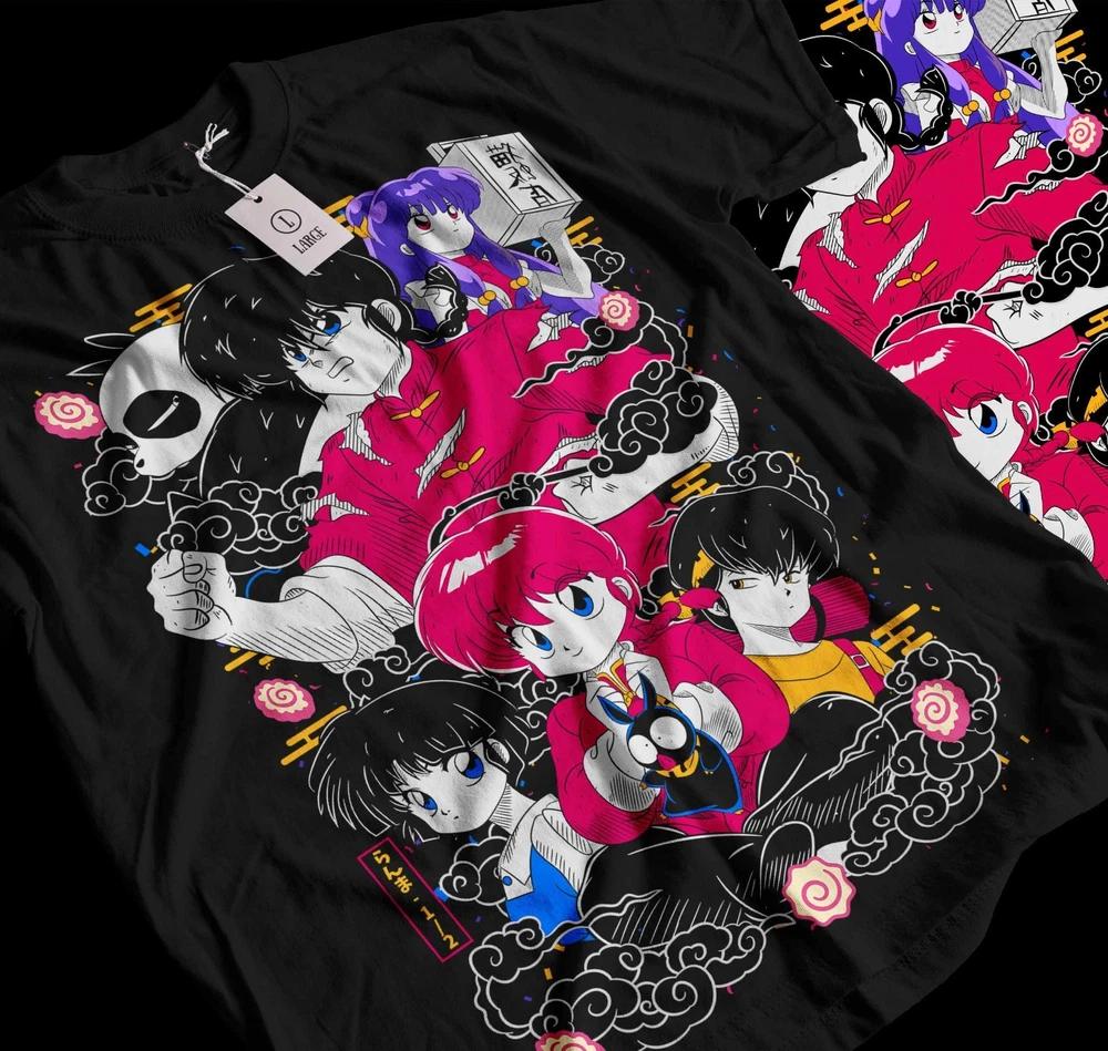 Shampoo Rumiko TShirt Takahashi Ranma 12 Girl Kawaii Funny Anime Tee Best 064