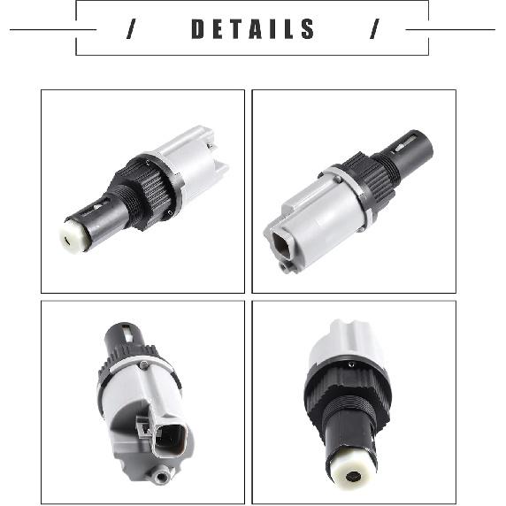 Motoforti 4WD Front Four Wheel Drive Actuator, 4X4 Front Differential Axle Actuator, For Chevy Silverado Avalanche K1500 K2500 K3500, ABS, 26060073,