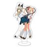 Popular Game Impact Acrylic Stand Anime Cartoon Q-version Figures Kamisato Ayaka Model Desk Decor Standing Sign Gift for Fan