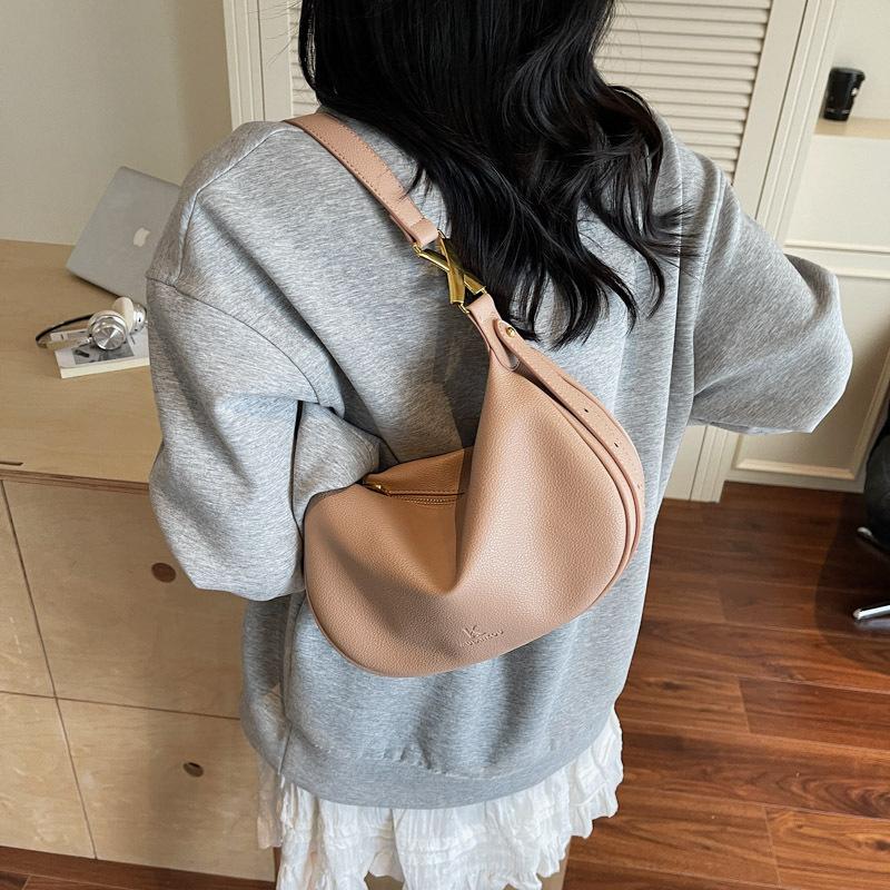 Crossbody bag new trend summer single shoulder niche single shoulder underarm women's bag large capacity dumpling bag