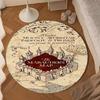 Magic School Adventure Round Rug for Livingroom,Bedroom, Palyroom, Chair Rug, Area rug, Circle Carpet, Large Size Fan Christmas gift