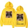 Cantor La Pantera Stone Boy Europa Turnê do Álbum Moletom Masculino Hip-hop Moletom Inverno Solto Casual Oversized
