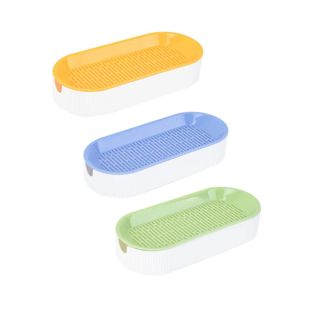 Seed Sprouter Tray with Drain Holes Wheatgrass Grower Hydroponic Cat Grass Tray Cat Grass Sprouter Tray for Microgreens Garden