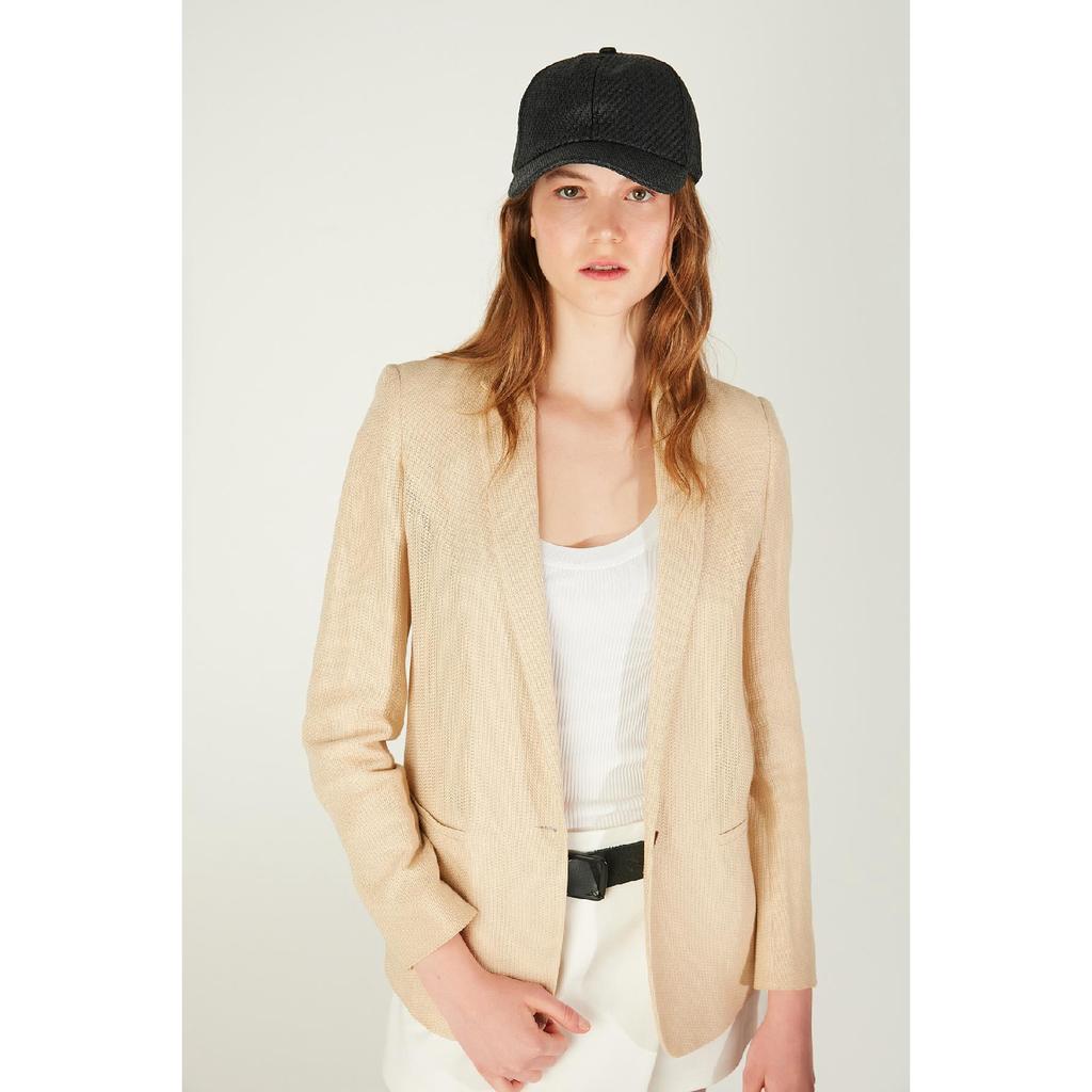 14392 Camel Wide Straw Hat With Ribbon Detail