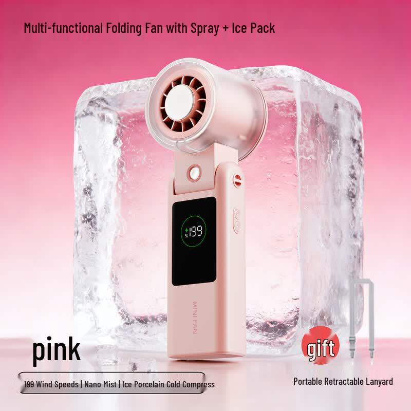 Portable Handheld Cooling Mist Fan 6000mAh