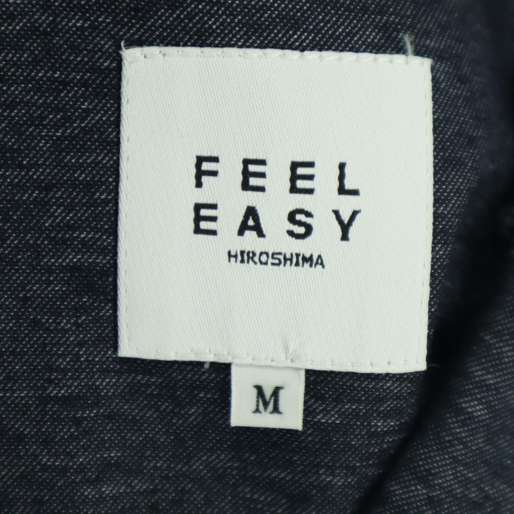 unused FEEL EASY made in Japan Long sleeve tailored jacket M Gray Men's Used
