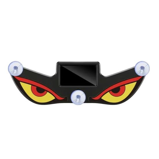 Devil Eyes Car Light Solar Powered LED Dynamic Windshield Ambient Lamp USB-C Rechargeable Vehicle Light with Vibration And Light Sensor Multiple