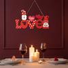 Creative Love Door Pendant Exquisite Valentine's Day Hanging Love Wall Hanging  Gift