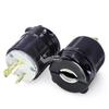 USA-Japan 20A Generator Power Plug with Anti-Loosening Feature