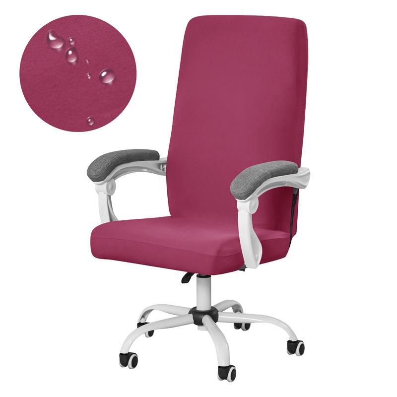 1pc Water Repellent Office Chair Cover Stretch Spandex Cloth Computer Seat Cover Slipcover Universal Gaming Chair Covers