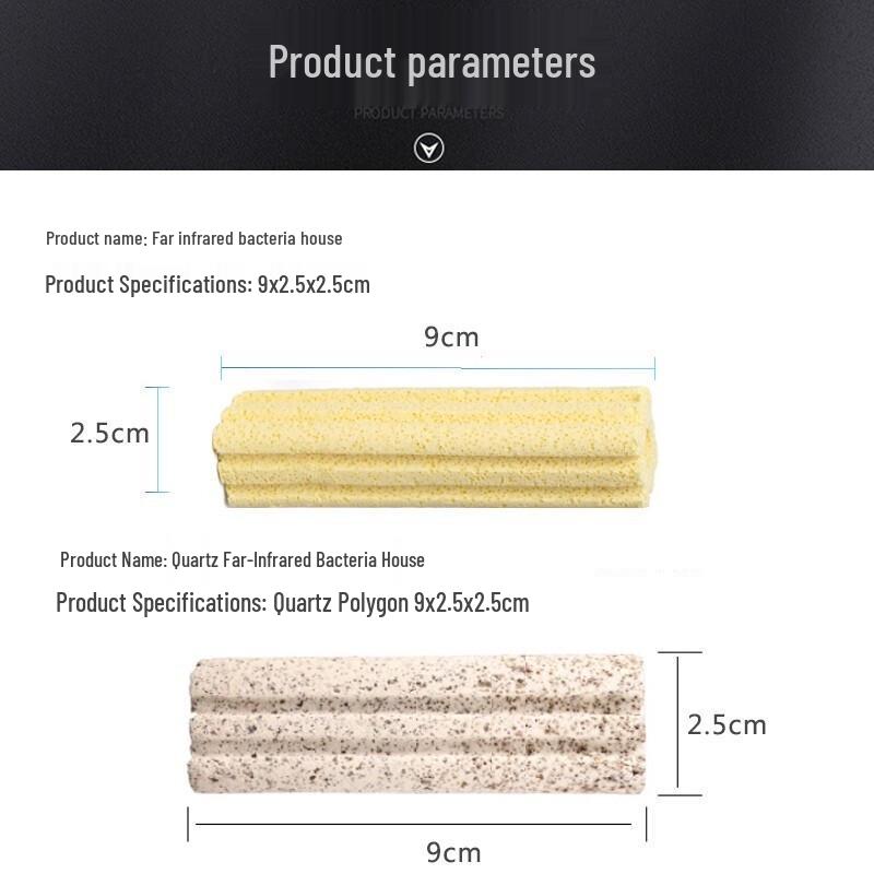 Pet Han Aquarium Quartz Nano Bacterial House Filter Media