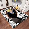 Anime Blonde Character Comic Pattern Suitable As a Non-slip Mat for the Living Room or Bedroom Sofa