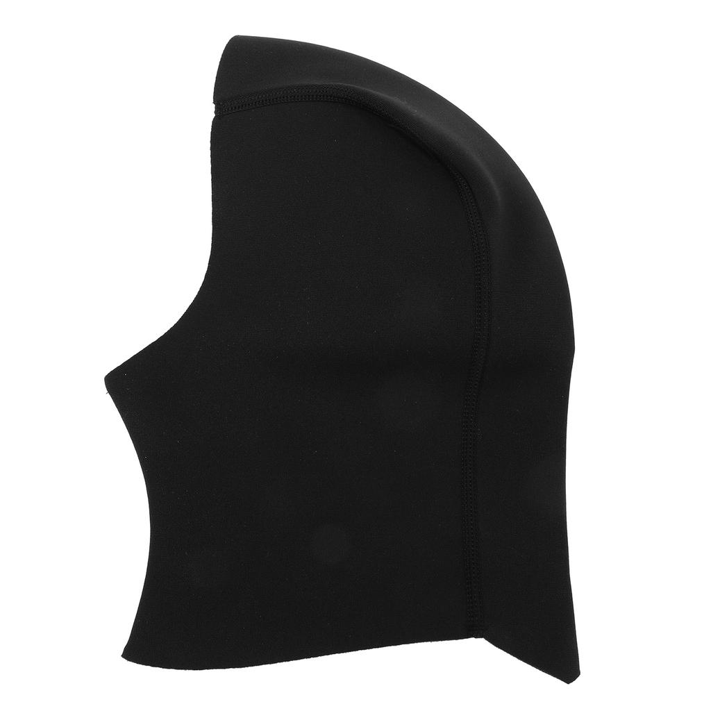 Wetsuit Hood Black Neoprene 3MM Thermal Head Ear Protection Sunproof Breathable Diving Hood for Snorkeling Swimming