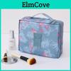 City Simple Style Floral Pattern Makeup Bag Handbag Oxford Fabric Storage Pouch
