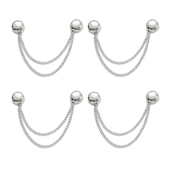 Magnetic Clothing Clips Multi-Function Clothes Hem Clips Magnetic Clips with Chain for Women Pants Jeans Shirts Sweaters