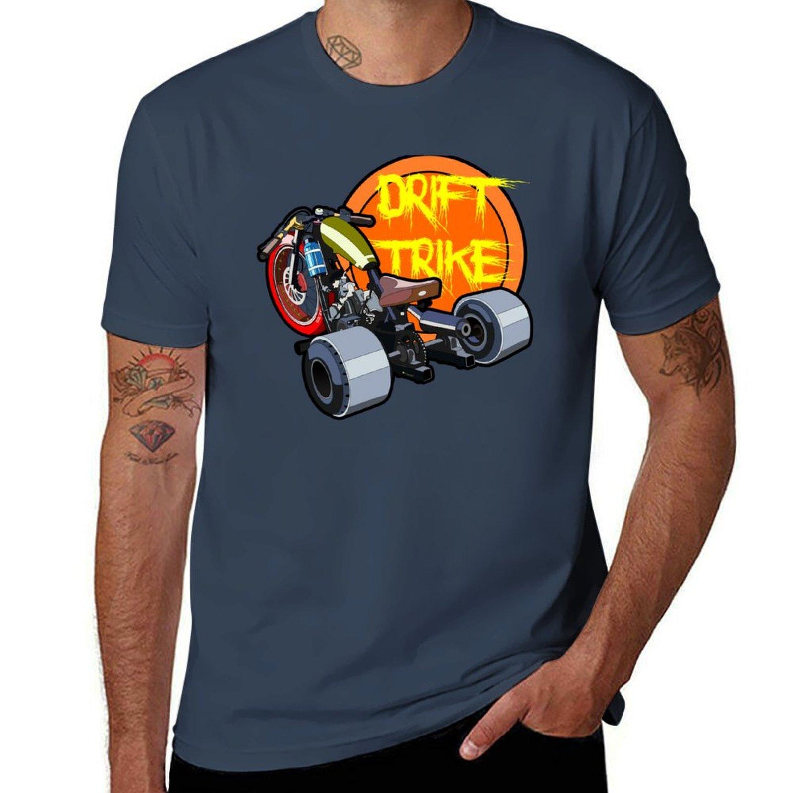Drift Trike Tshirt Casual Soft Cotton Short Sleeve Tee S