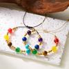 Handmade 7 Chakra Natural Stone Beads Bracelet for Women Men Yoga Reiki Healing Balance Meditation Bracelets Zircon Gift