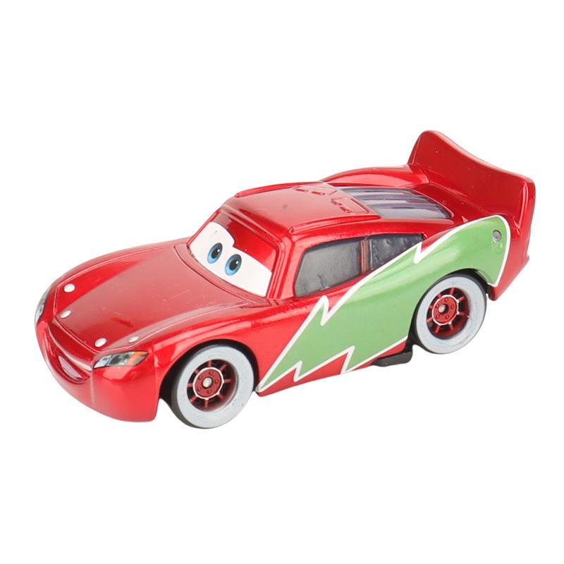Cars Toy Christmas McQueen ROUTE 66 McQueen Chick Hicks Racing Car 1:55 Diecast Alloy Car Model Boy's Christmas Gift
