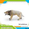 Wild Animal Wolf Family Model - Children's Educational Toy Set with Male, Female, and Cub Wolves
