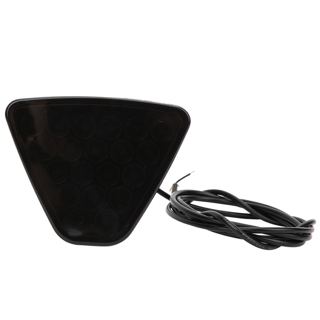 12V Auto Tail Light 20 LEDs Brake Reverse Warning Lamp Flash Strobe Universal for Motorcycle ATV Truck SUVBlack