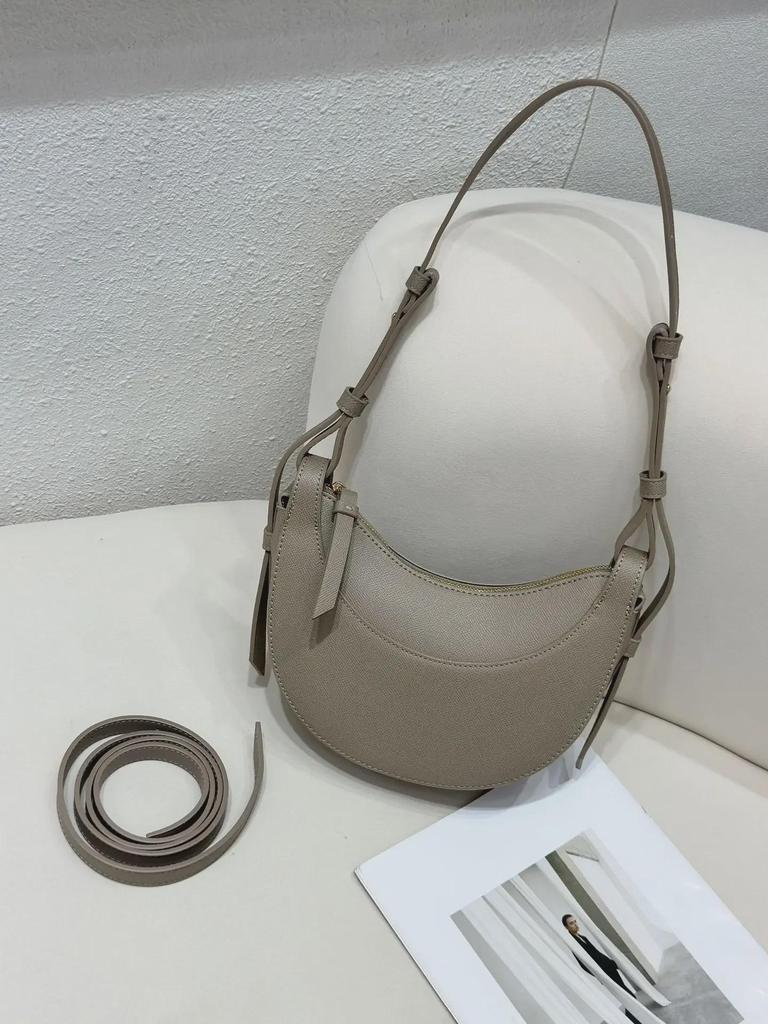 Schicke Mondsichel-Nischen-Taschen: Stilvolle Taschen mit Palmenmuster, Mond- und Achseltaschen