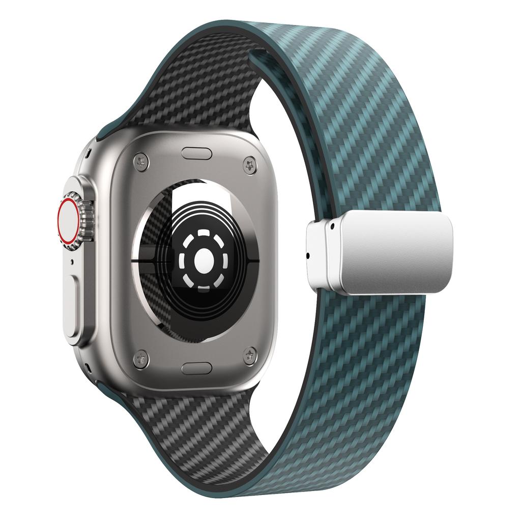 Straps For Apple Watch Ultra 2 Bands 49mm 44mm 45mm 41mm 40mm 46mm 42mm Magnetic Correa Bracelet iWatch Series 9 8 7 10 6 SE 5