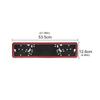 1PCS Universal an License Plate Frame Russian Car Licence Number Plate Frame Crystal Diamonds License Plate Holder