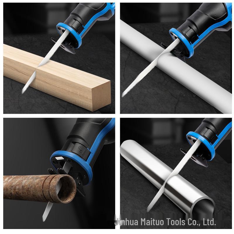 LUXTER Multi-Functional Handheld Reciprocating Saw for Woodworking