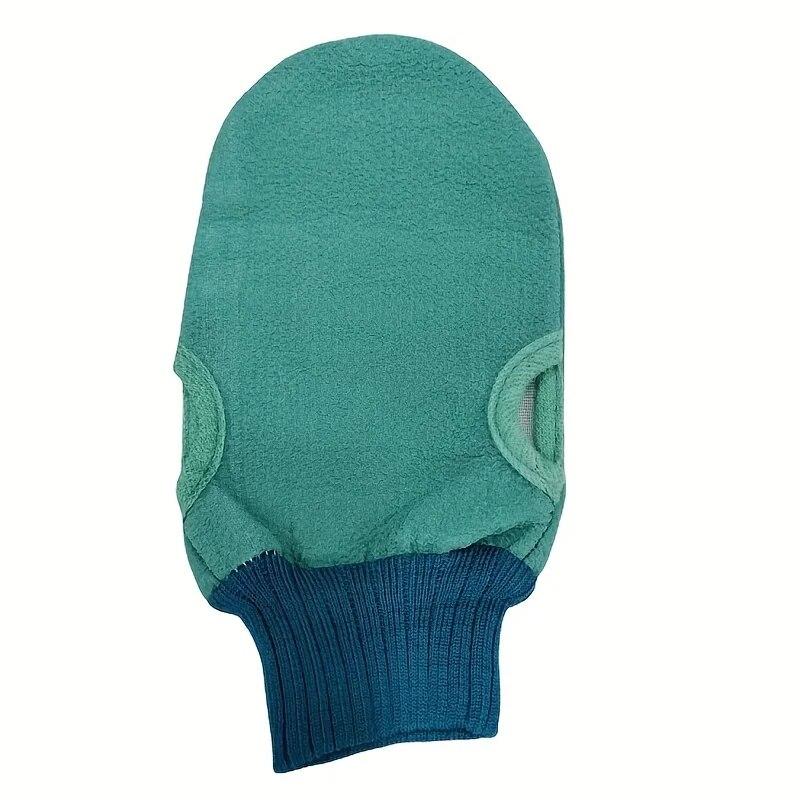 

1 шт. Набор для душа, отшелушивающий очищающий скраб для тела, перчатки для удаления омертвевшей кожи, щетка для душа, полотенце для СПА-пены для тела и спины, массаж озеро зеленый