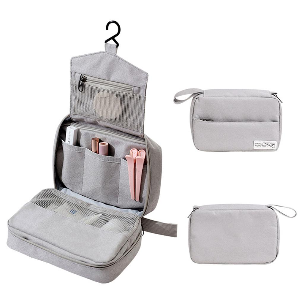 Toiletries Organizer Hanging Dry And Wet Separation Storage Bag Women Waterproof Cosmetic Bag Travel Makeup Bags