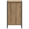 Sideboard Rustic Oak Design 43 X 36 X 75.5 Cm Engineered Wood