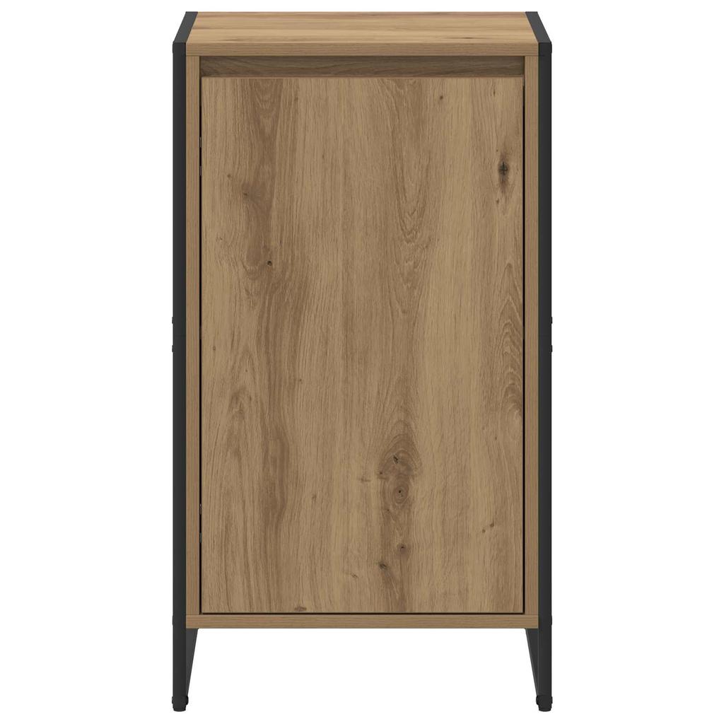 Sideboard Rustic Oak Design 43 X 36 X 75.5 Cm Engineered Wood