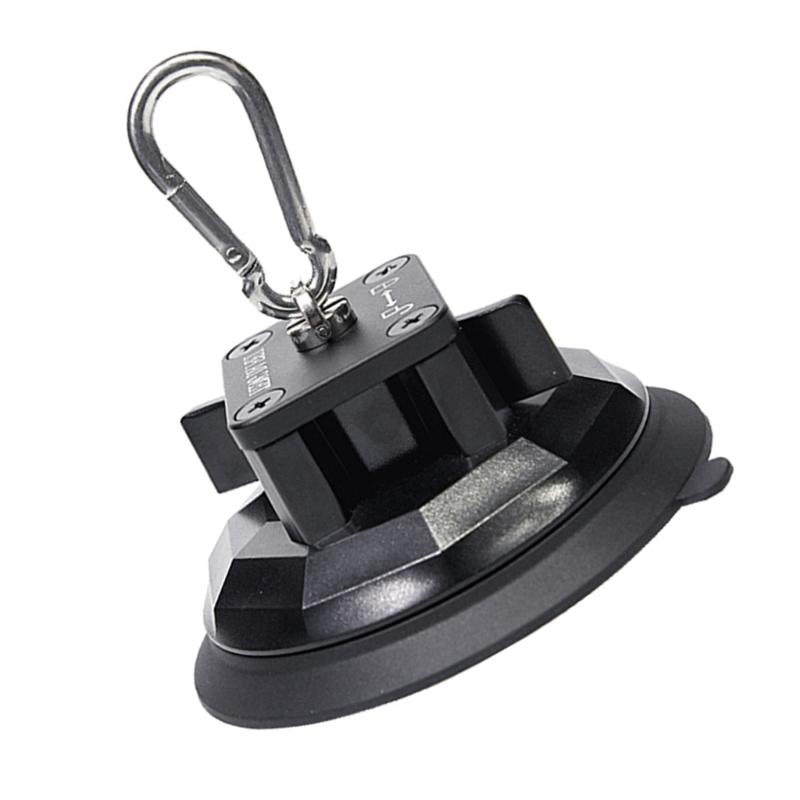 Camping Suction Cup Hook Multifunctional Heavy Duty Tie Down Suction Cup r Accessory with Securing Hook for r