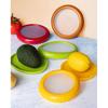 Onion Storage and Avocado Saver, 4pcs Silicone Fruit Storage Box, Multifunctional Fruit and Veggie Savers Containers Perfect for Lemons, Cheese,