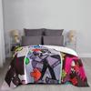 Cartoon Friday Night Funkin Collage Blankets Velvet Printed Portable Ultra-Soft Throw Blankets for Bedding Outdoor Bedspreads