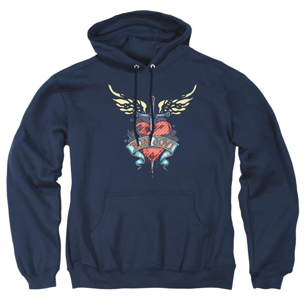 Bon Jovi Unisex Adult Daggered Hoodie