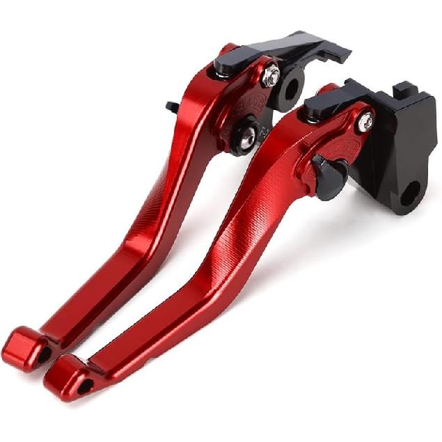 for Honda CBR650F 2014-2020 Motorcycle Aluminum Shorty Brake Clutch Levers CBR 650 f CBR 650f Accessories (red)