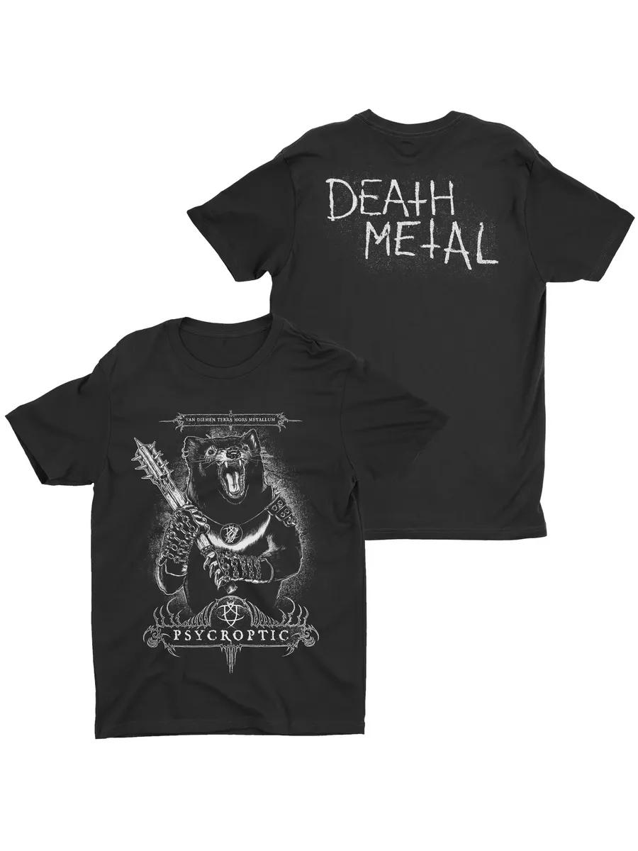 

Men s PSYCROPTIC Graphic T-Shirt, 100% Cotton Crew Neck Short Sleeve Tee, Casual Summer Top for Daily Wear and Gift XL