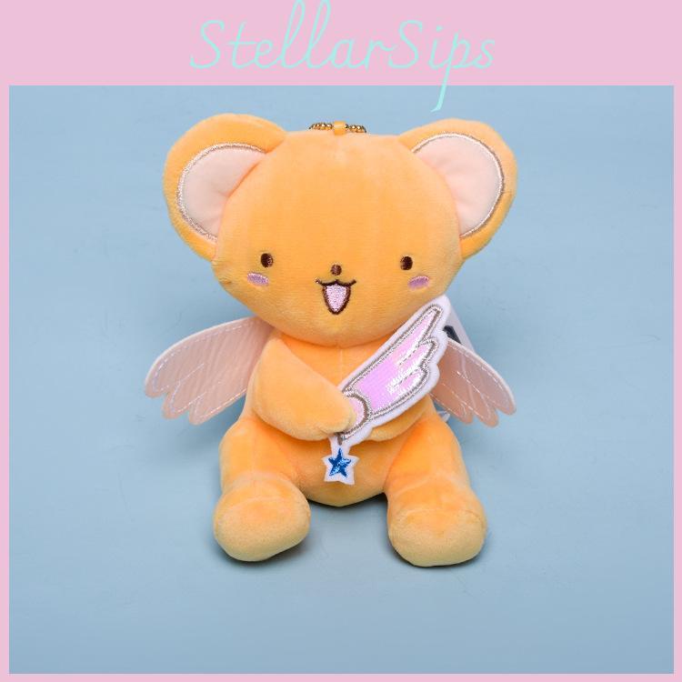 Sakura Spinel Cardcaptor Sun Cerberus Plush Keychain Bag Pendant Kids Gifts