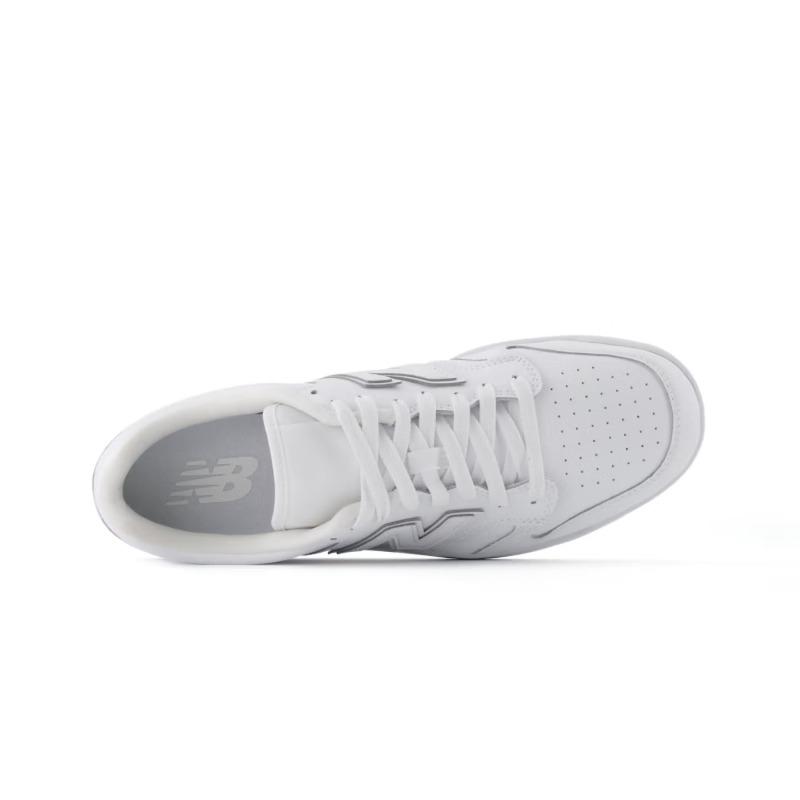 NEW BALANCE NB Men's and Women's Trendy Fashionable Multi-Functional Spring Breathable Casual White Sneakers Platform Shoes BB480L3W