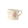 European Floral Mug Vintage Ceramic Coffee Cup Gold Painted Afternoon Tea Ceramic Cup Home Breakfast Milk Oatmeal Mug Gift 290ml