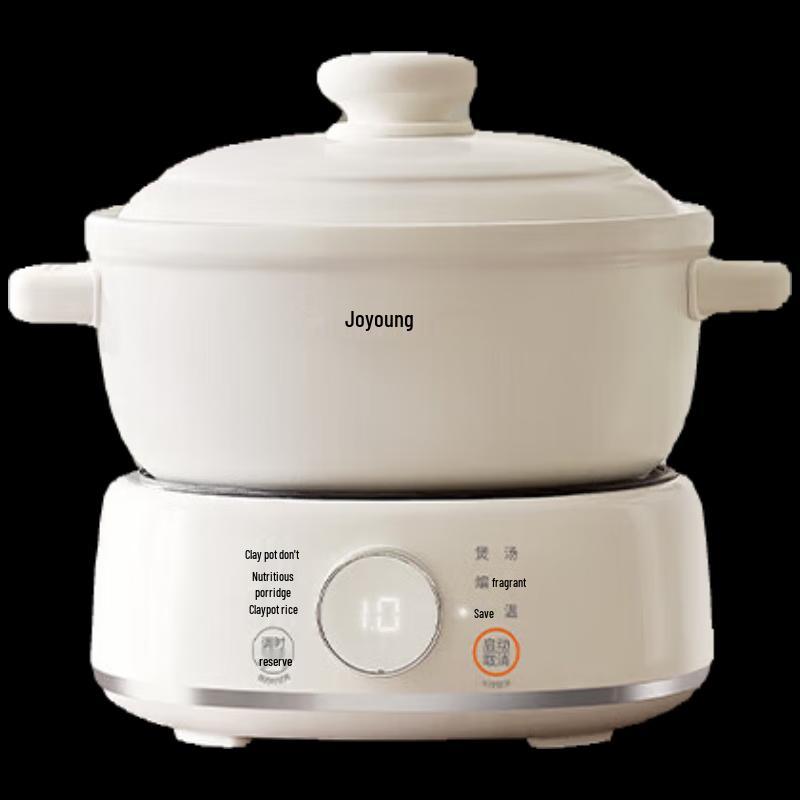 Joyoung 3L Ceramic Electric Stew Pot CN plug (adapter included)