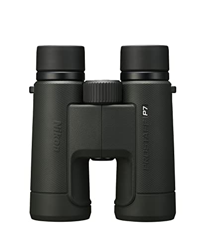 

Nikon PROSTAFF P7 10x42 Binoculars, 10x magnification, 42mm aperture, suitable for bird watching, concerts, sports events, and travel. Large aperture,