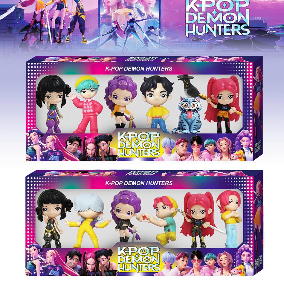 Neue Kpop Devil Hunter Rumi Zoey Mira Saja Jungen Anime Mädchen/Jungen Gruppe Sammlung Desktop Schmuck Kindergeschenke Box