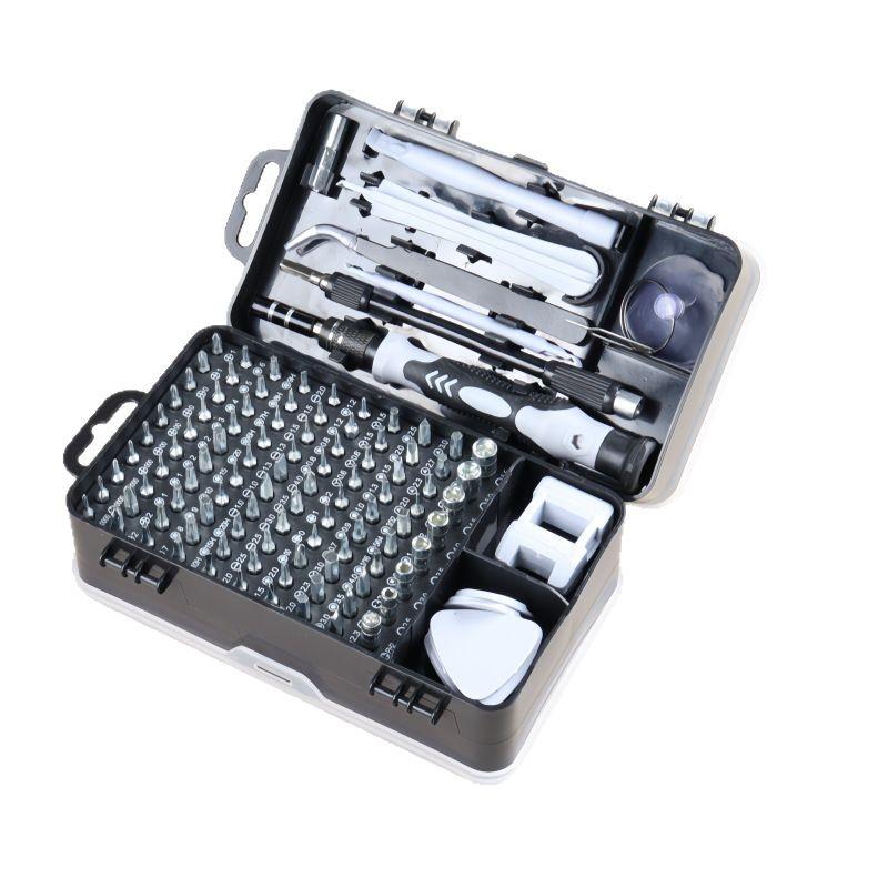 115-in-1 Stark Magnetisches Hochhärtiges Multifunktionales Schraubendreher-Set mit Sonderwerkzeugen