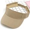 Outdoor Solid Empty Sun Hats Men Women Cotton Visor UV Protection Top Sport Tennis Golf Running Sunscreen Students Baseball Cap