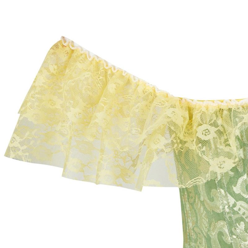 Women's Gothc Sexy Lingerie with Adjustable Belt Elegant Top Bustier Lace Corset Fashion Lace Bustier