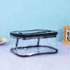 Large Capacity Waterproof PVC Transparent Makeup & Toiletry Bag with Zipper